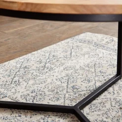 Wohnen Günstiger Couchtisch aus Akazie Massivholz - Tsinaton