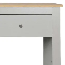 Wohnen Telefontische*Günstiger Konsolentisch in Grau & Eichefarben - Poliesti