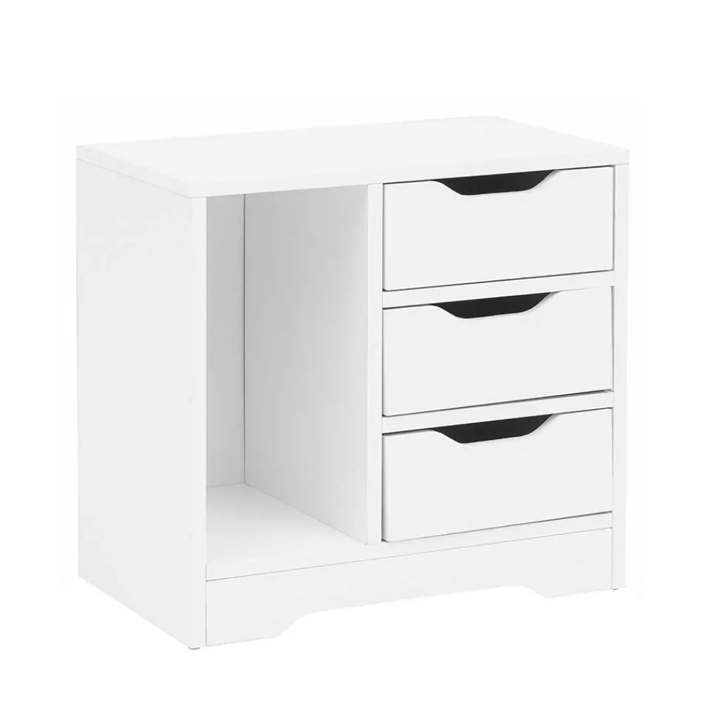 Wohnen Nachttische*Günstiger Nachttisch mit Schubladen - Tenny