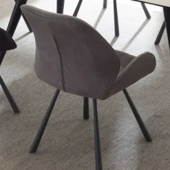 Wohnen Günstiger Polsterstuhl modern - Plovema (2er Set)