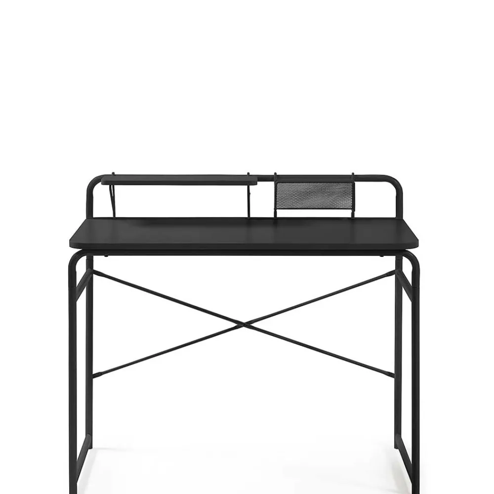 Wohnen Günstiger Schreibtisch mit Aufsatz 98x89x46 - Tibalt