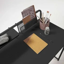 Wohnen Günstiger Schreibtisch mit Aufsatz 98x89x46 - Tibalt