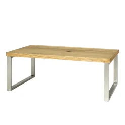 Wohnen Tische|Couchtisch*Günstiger Sofatisch im Loft Style Vynessa mit Eiche Furnier