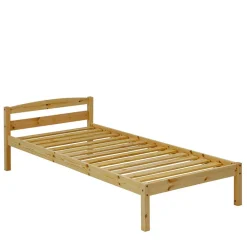 Wohnen Günstiges Holzbett aus Fichte Massivholz - Niels