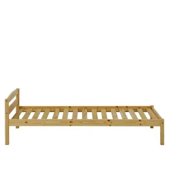 Wohnen Günstiges Holzbett aus Fichte Massivholz - Niels