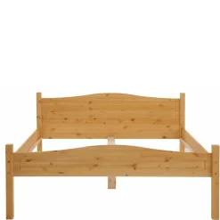 Wohnen Günstiges Holzbett aus Massivholz Kiefer - Verwego