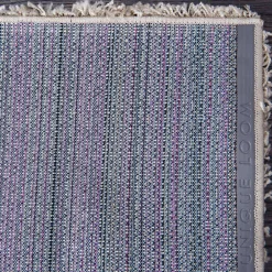 Wohnen Graubrauner Teppich mit Hochflor - Liv