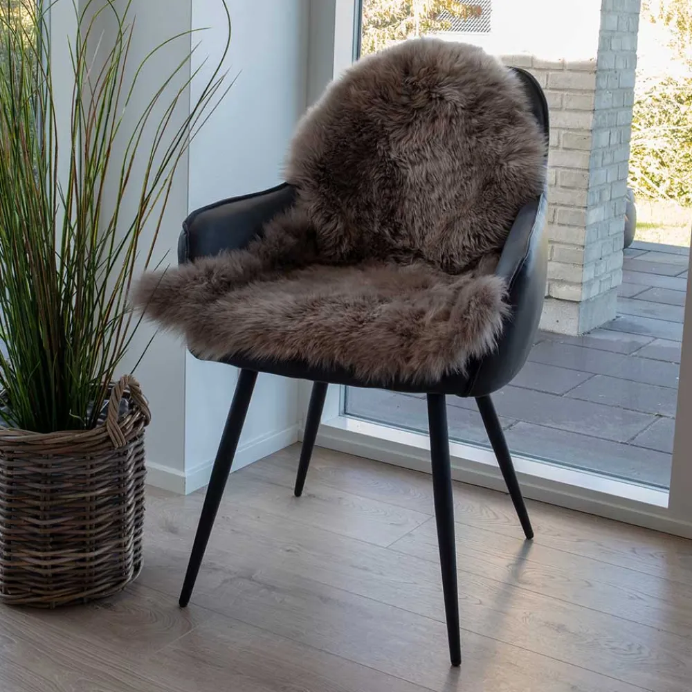 Wohnen Graubraunes Fell Schaffell - Progressive