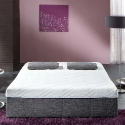 Wohnen Sofas|Sofa*Graue Bettcouch mit Faltmechanik - Dalicia