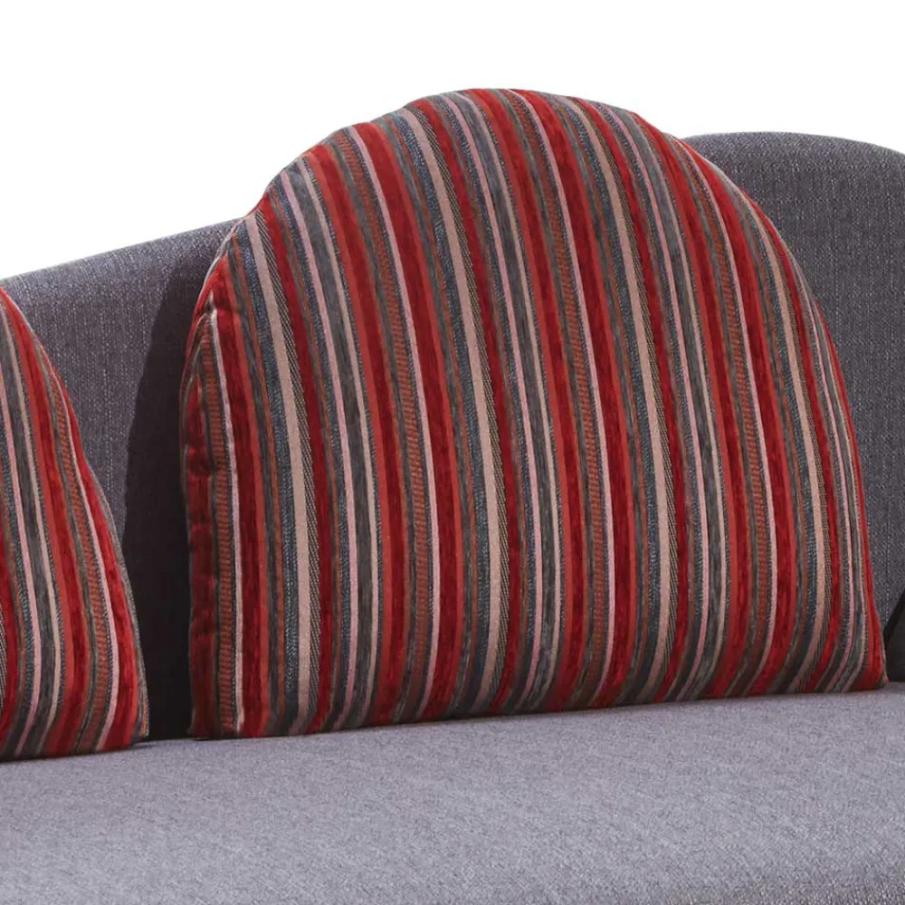 Wohnen Graue Federkern Schlafcouch mit Bettkasten - Langos