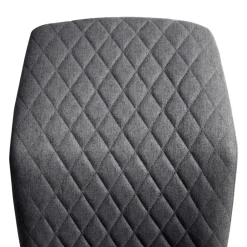 Wohnen Graue Stoffstühle modern - Lenox (4er Set)