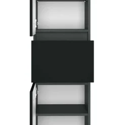 Wohnen Schränke*Grauer Bad Hochschrank zum Stellen oder Hängen - Noricas