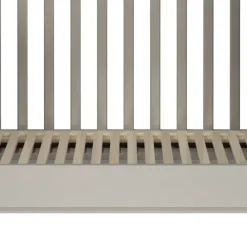 Kinder Wohnen Graues Kinderbett mit Gitterseiten - Suzanas