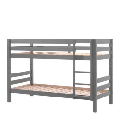 Wohnen Kinderbetten*Graues Stockbett Etagenbett in drei Höhen - Vadromo