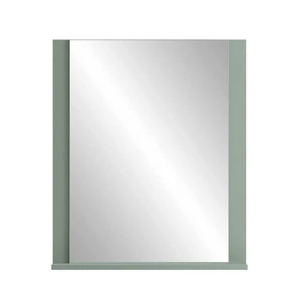 Wohnen Spiegel|Flurspiegel*Graugrüner Spiegel mit Ablage - Velmarun