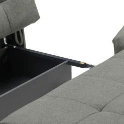 Wohnen Grüne Funktionscouch mit Bettkasten - Granita