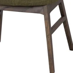 Wohnen Grüner Armlehnenstuhl halbrund - Ohio (2er Set)