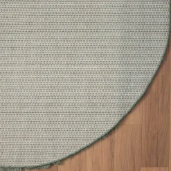 Wohnen Teppiche*Grüner Teppich mit 4 cm Hochflor - Pereza