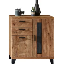 Wohnen Große Flureinrichtung als Set - Elprisca (fünfteilig)