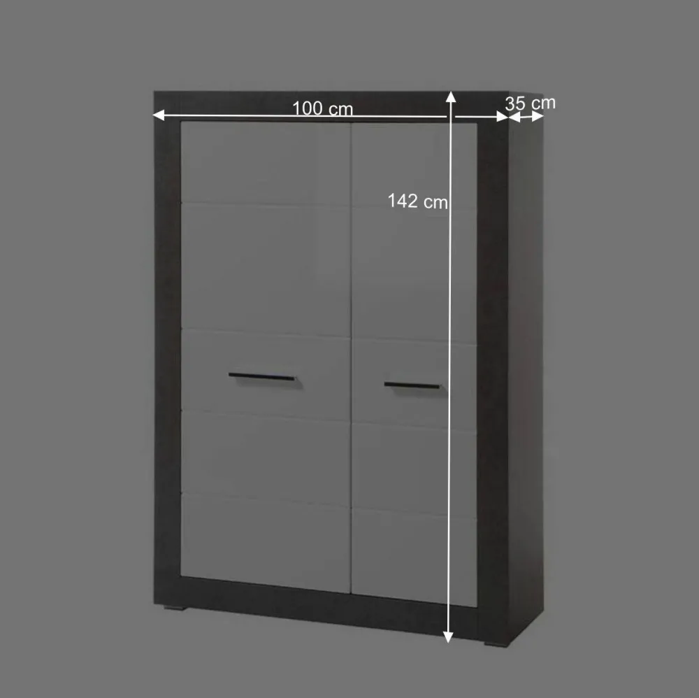 Wohnen Große Wohnzimmer Einrichtung modern - Istensa (sechsteilig)