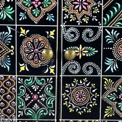 Wohnen Landhausmöbel|Boho Style Möbel*Großer Nachtschrank mit Doppeltür - Fenezian