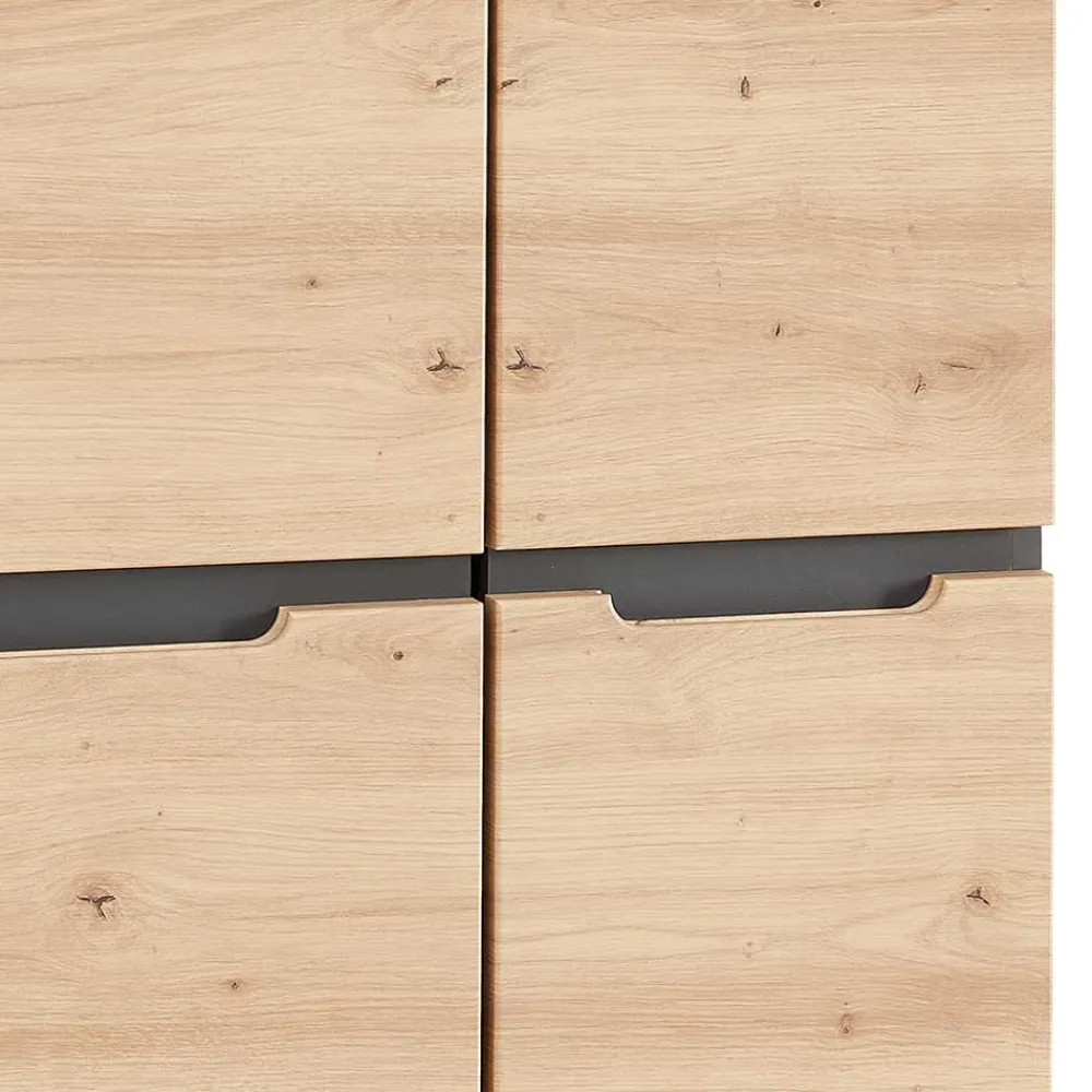 Wohnen Büroschränke*Großer Officeschrank mit Doppeltür - Kuetra