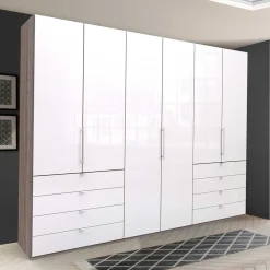 Wohnen Kleiderschränke|Kleiderschränke*Großer Schlafzimmer Kombi-Schrank Made in Germany - Empresian