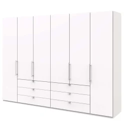 Wohnen Großer Schrank für Bekleidung in Weiß - Donpiave