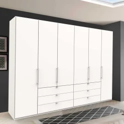 Wohnen Großer Schrank für Bekleidung in Weiß - Donpiave