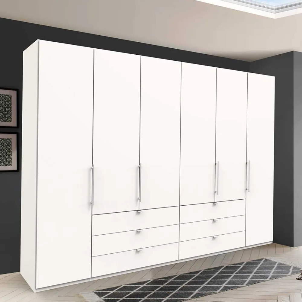 Wohnen Großer Schrank für Bekleidung in Weiß - Donpiave