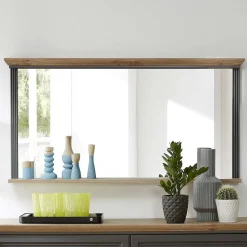 Wohnen Großer Wandspiegel mit 142 cm Breite - Thumbs