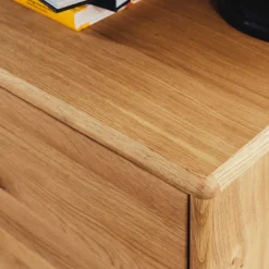 Wohnen Großes Highboard mit Metall Bügelgestell - Flacona