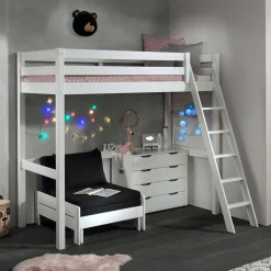 Wohnen Kinderzimmer Komplett*Großes Hochbett & Schlafsessel - Tamyno (dreiteilig)