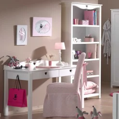 Wohnen Kindermöbel|Jugendzimmer Komplett*Großes Mädchenzimmer Set Grandory in Weiß (fünfteilig)