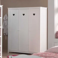 Wohnen Kindermöbel|Jugendzimmer Komplett*Großes Mädchenzimmer Set Grandory in Weiß (fünfteilig)