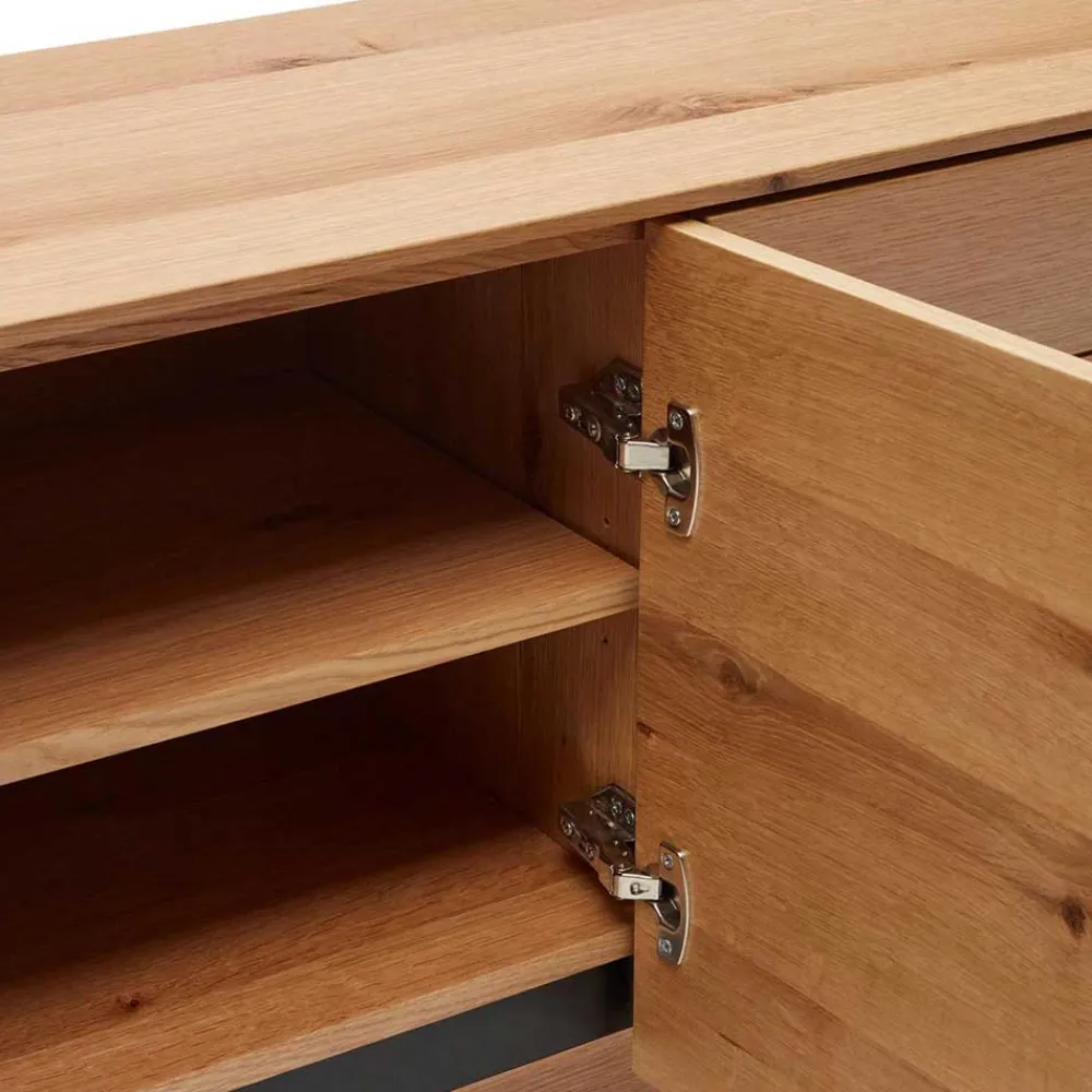 Wohnen Großes Sideboard mit vier Türen und Fach - Algaro