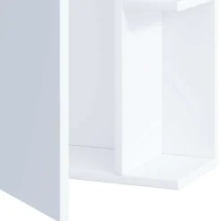 Wohnen Waschtisch|Waschbeckenunterschränke*Gäste WC Waschtisch in Weiß hängend - Croscony