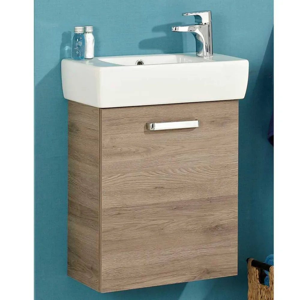 Wohnen Gäste-WC Waschtisch mit Becken - Lemi