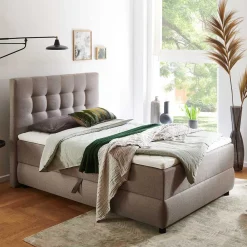 Wohnen H2 Polsterbett mit Topper und 7-Zonen-TTF-Matratze - Zikalu