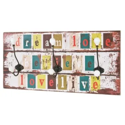 Wohnen Haken Garderobe Fiorenzo in Bunt