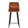 Wohnen Barhocker*Halbhoher Barstuhl mit 65 cm Sitzhöhe - Naharas (2er Set)