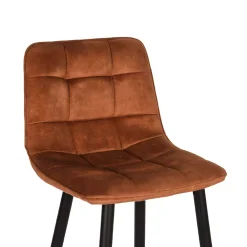 Wohnen Barhocker*Halbhoher Barstuhl mit 65 cm Sitzhöhe - Naharas (2er Set)