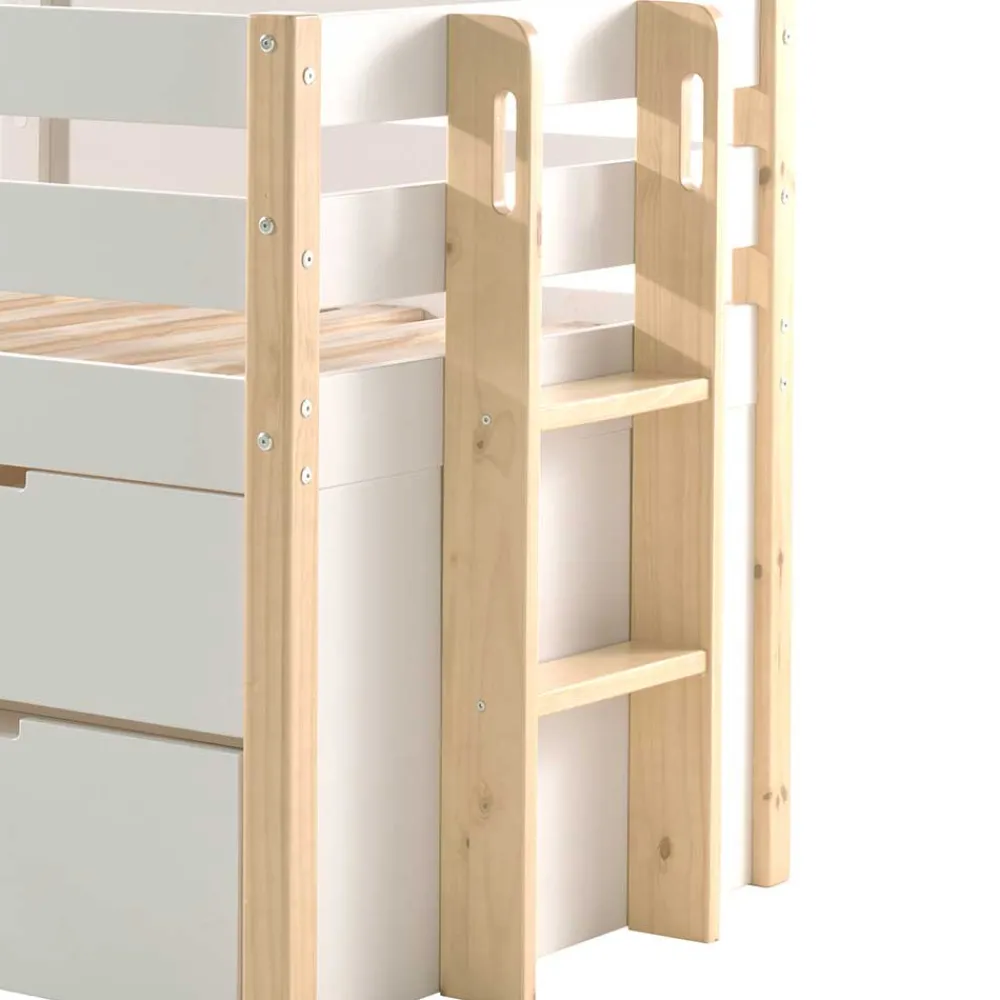 Wohnen Kinderbetten*Halbhohes Kinderbett als Kojenbett - Sharky