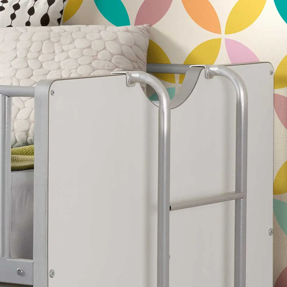 Wohnen Kinderbetten*Halbhohes Kinderbett Boro in Weiß