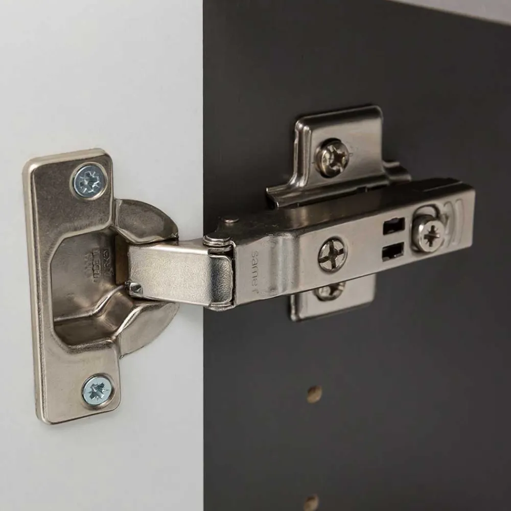 Wohnen Halboffener Badschrank in Wildeiche Optik - Breznia