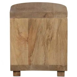 Wohnen Naturholzmöbel|Tische*Halbrunder Beistelltisch im Skandi Design - Fuxiata