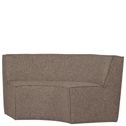 Wohnen Küchenbänke|Esszimmerbänke*Halbrundes Esstischsofa in Dunkelbraun - Sentiagamo