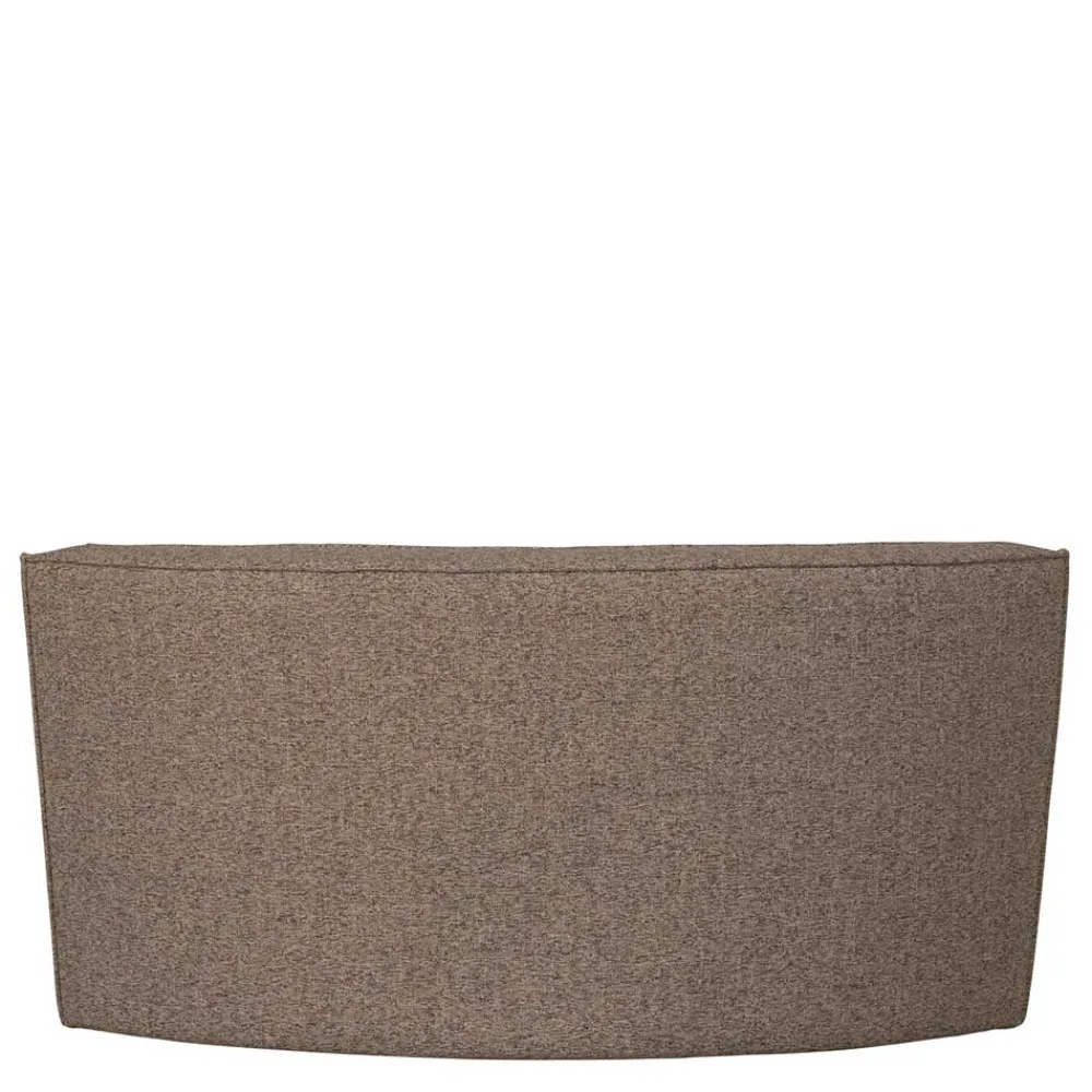 Wohnen Küchenbänke|Esszimmerbänke*Halbrundes Esstischsofa in Dunkelbraun - Sentiagamo