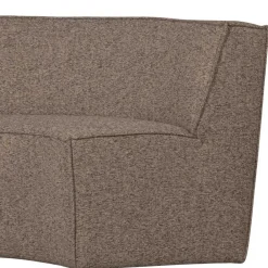 Wohnen Küchenbänke|Esszimmerbänke*Halbrundes Esstischsofa in Dunkelbraun - Sentiagamo