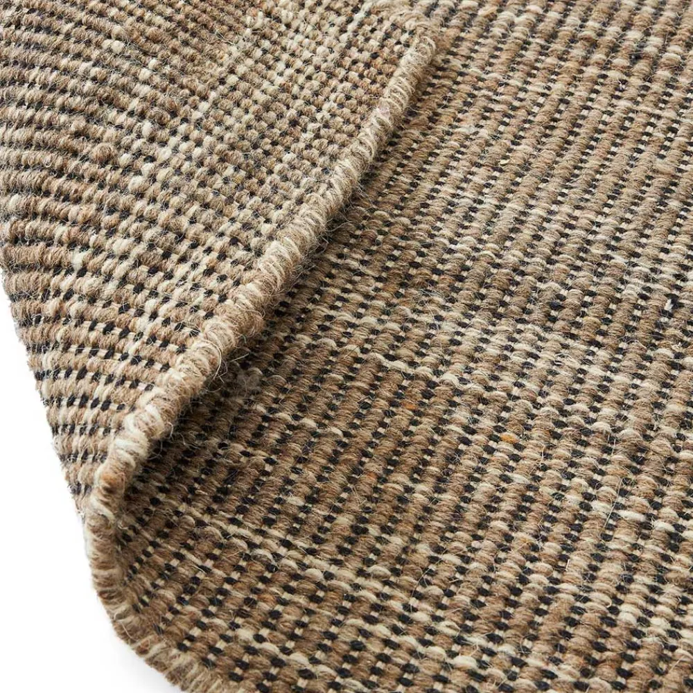 Wohnen Handgearbeiteter Teppich in Naturtönen - Iljona